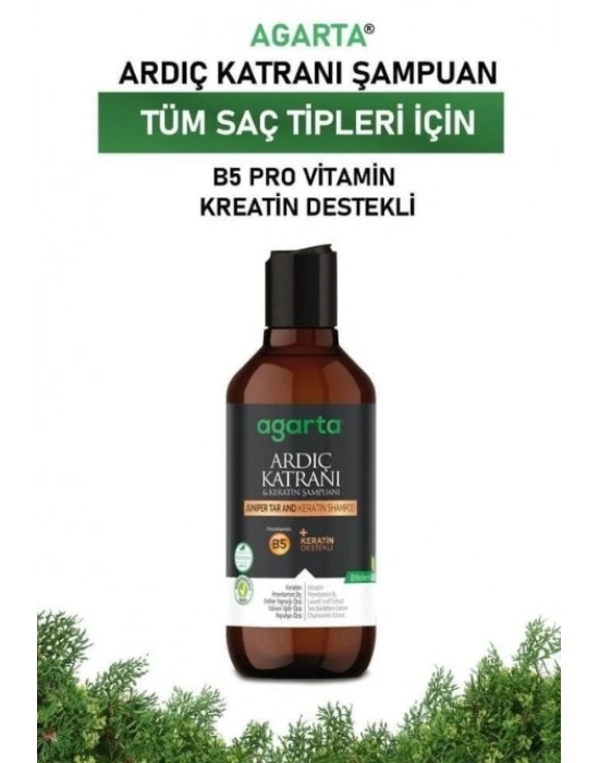   Ardıç Katranı & Keratin Şampuanı 400ml