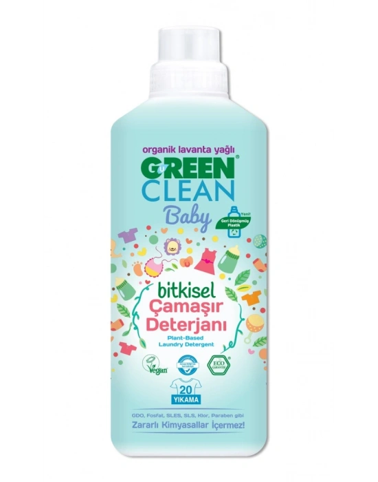 Baby Bitkisel Çamaşır Deterjanı 1000 ml (20 Yıkama)