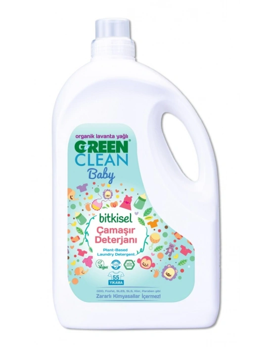 Baby Bitkisel Çamaşır Deterjanı 2750 ml (55 Yıkama)