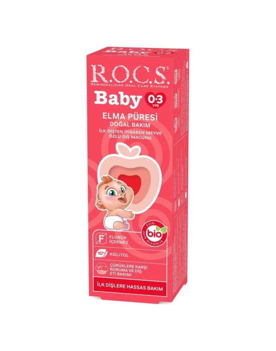 .Baby Diş Macunu 0-3 Yaş 35 ml Elma