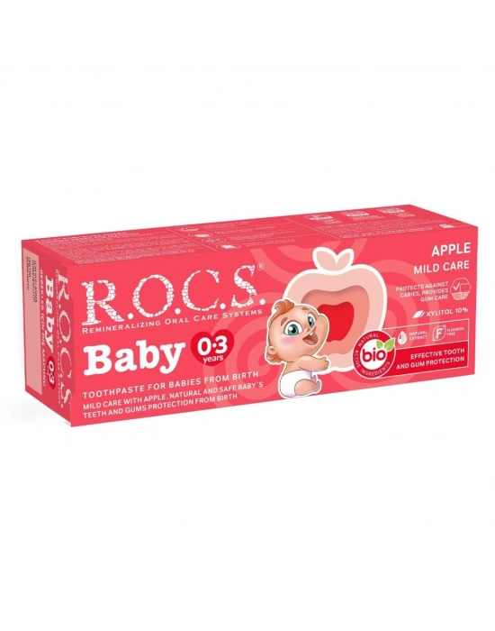 .Baby Diş Macunu 0-3 Yaş 35 ml Elma
