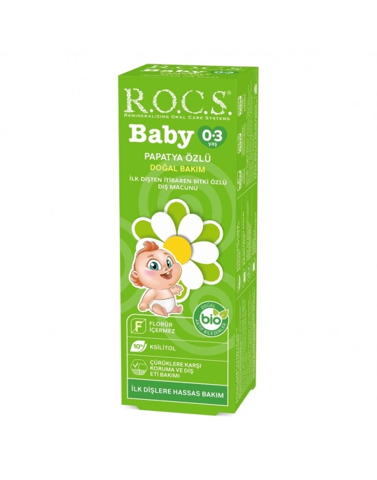 .Baby Diş Macunu 0-3 Yaş 35 ml Papatya