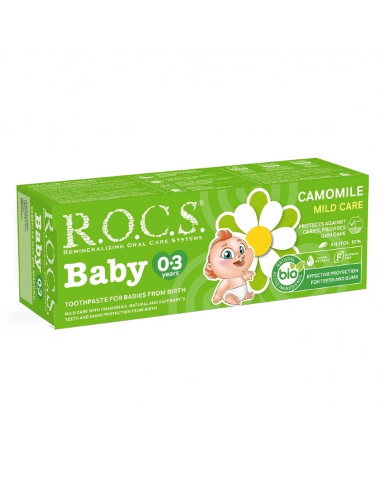 .Baby Diş Macunu 0-3 Yaş 35 ml Papatya