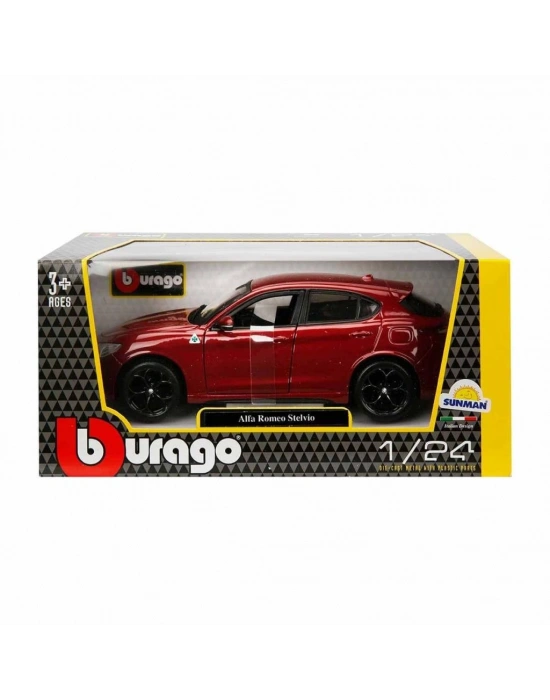 Bburago 1:24 Alfa Romeo Stelvio Model Araba