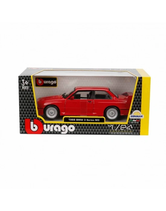 Bburago 1:24 BMW M3 1988 Model Araba