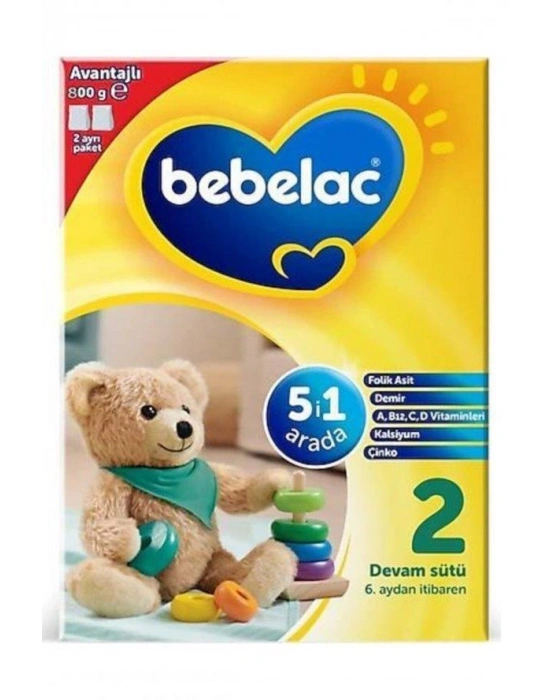 Bebek Devam Sütü No2 800 Gr