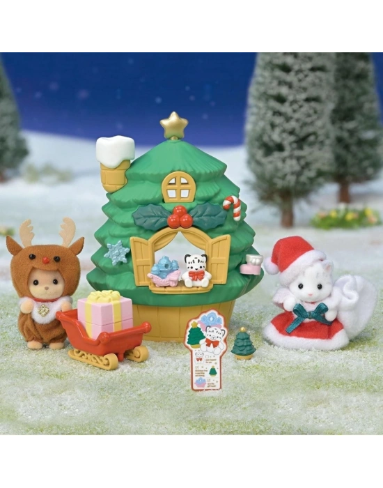 Bebek Noel Baba’nın Yılbaşı Ağacı Evi