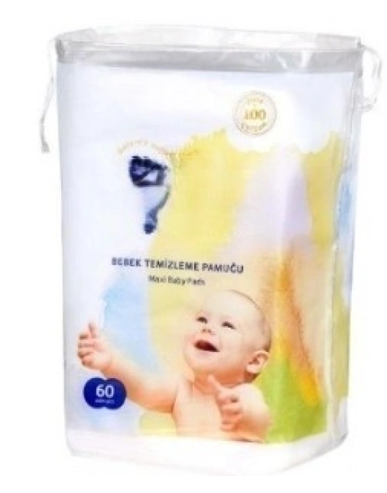 Bebek Temizleme Pamuğu 60lı