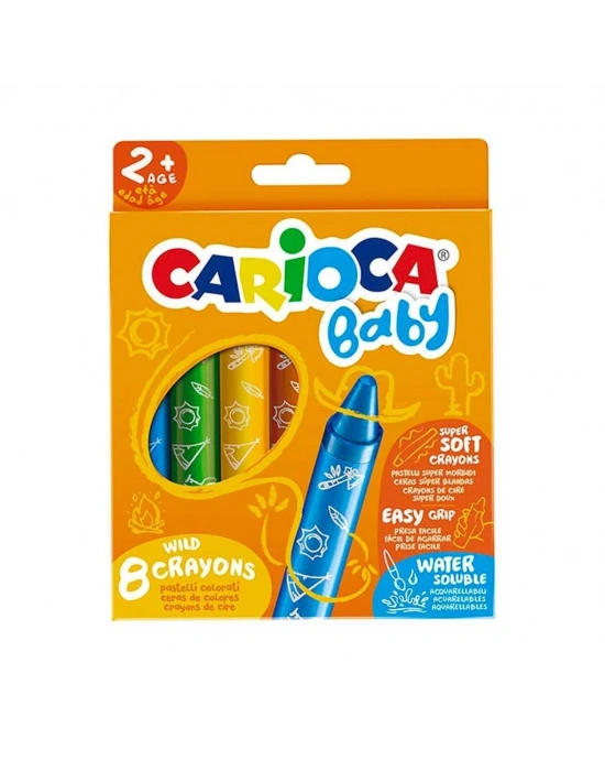 Bebek Yumuşak Pastel Boya 8li