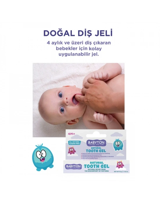 Bebekler İçin Doğal Diş Jeli