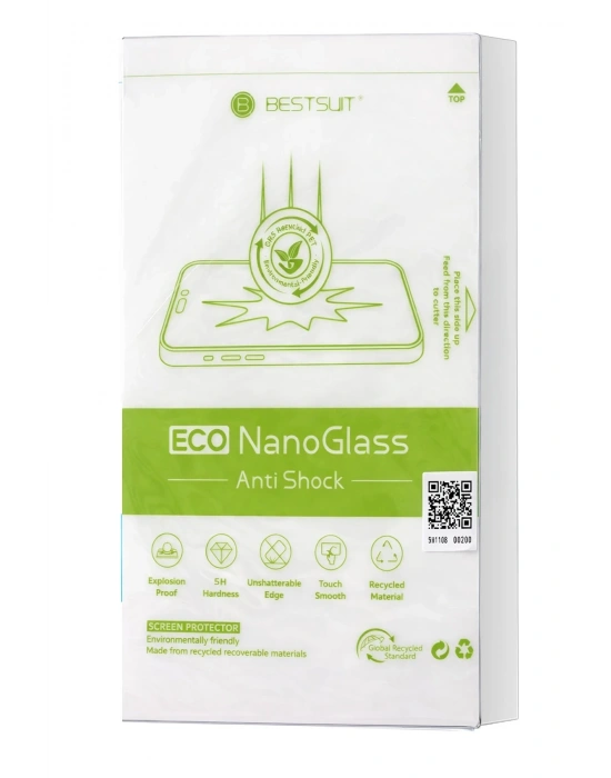 Best Suit Makine 5H Eco Nano Cam Ekran Koruyucu 10 Adet