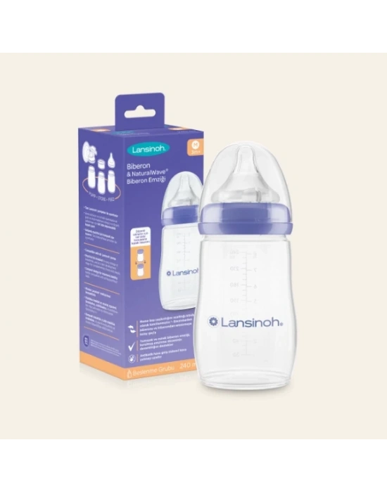 Biberon Natural Wawe Biberon Emziği 240 ml