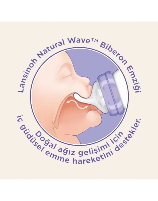 Biberon Natural Wawe Biberon Emziği 240 ml