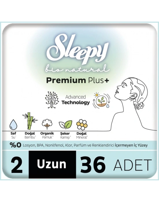 Bio Natural Premium Plus Mega Uzun Ped 36 Adet