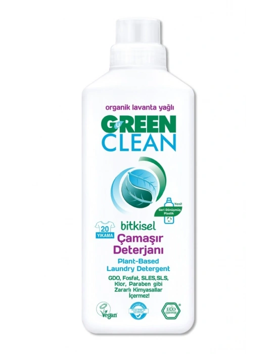 Bitkisel Çamaşır Deterjanı 1000 ml (20 Yıkama)