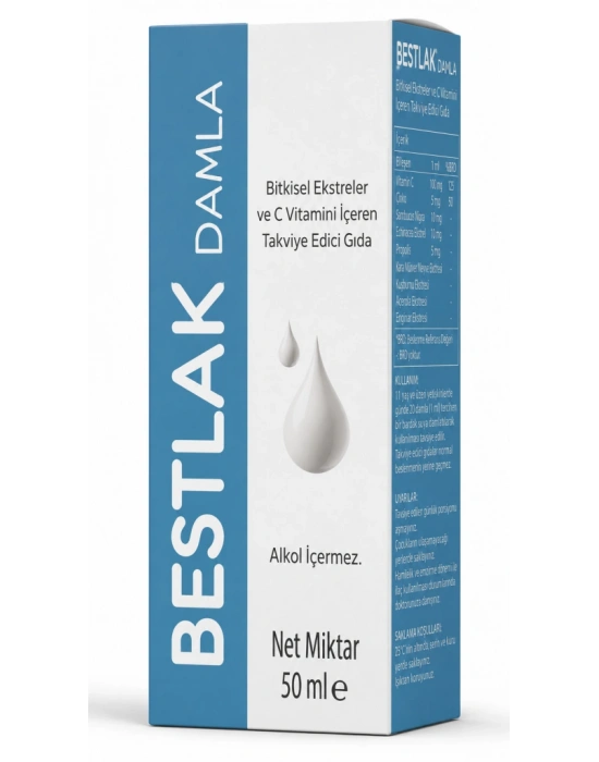 Bitkisel Ekstreler İçeren Takviye Edici Gıda 50 ml