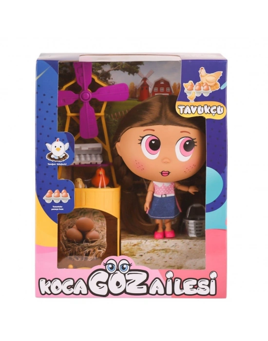 BLD295 Koca Göz Ailesi Tavukçu -Birliktoys
