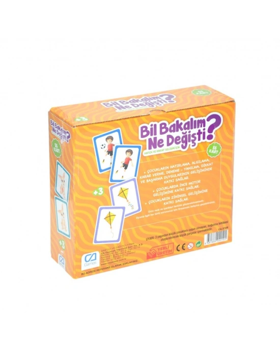 CA.5109 BİL BAKALIM NE DEĞİŞTİ
