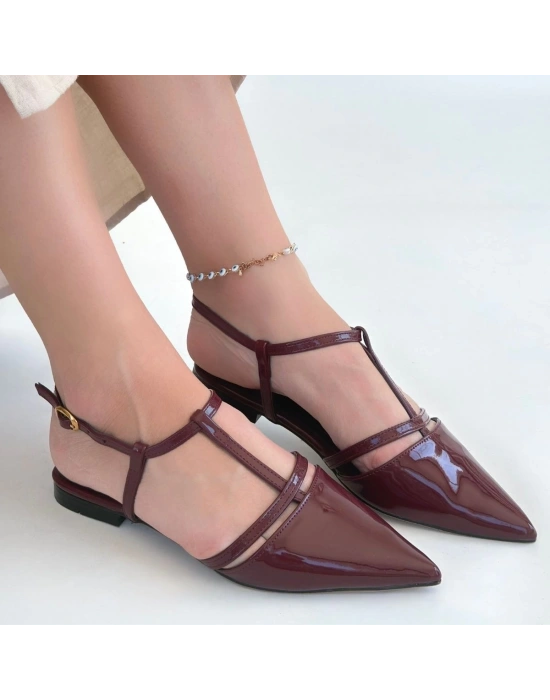 Canca Bordo Rugan Babet Ayakkabı