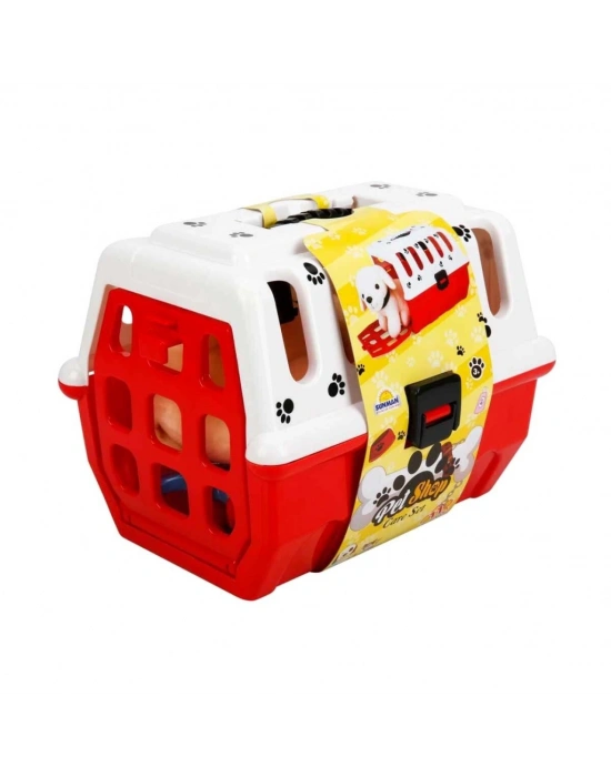 Çantalı Peluş Köpek Kuaför Seti