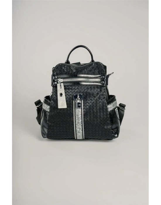 Cary Siyah Cilt Kol Ve Sırt Çantası