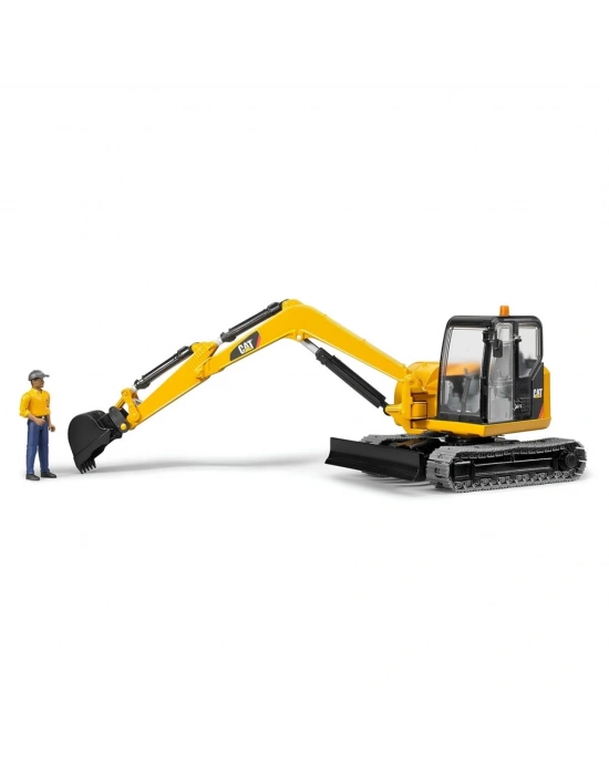 Cat Mini Ekskavatör Ve İnşaat İşçisi BR02466