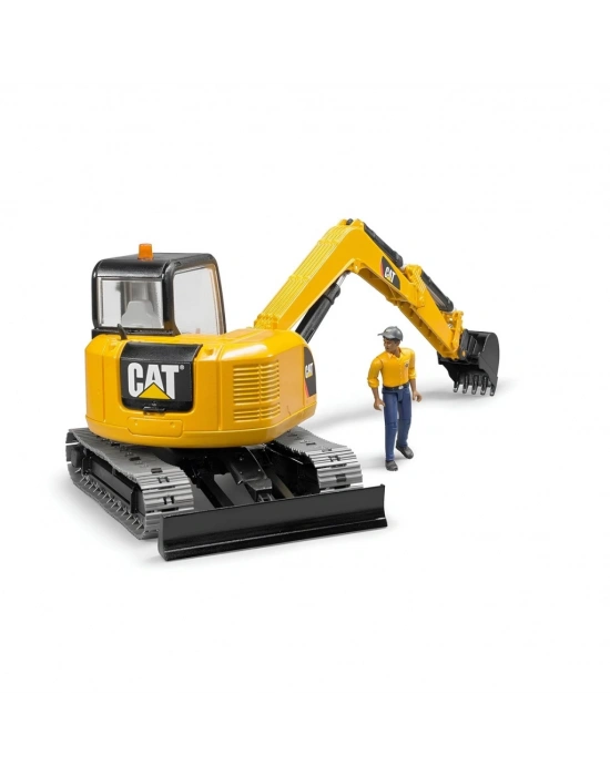 Cat Mini Ekskavatör Ve İnşaat İşçisi BR02466