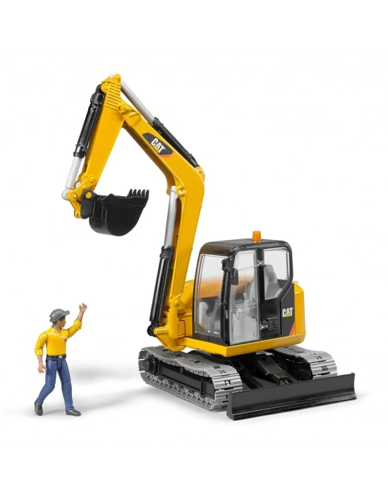 Cat Mini Ekskavatör Ve İnşaat İşçisi BR02466