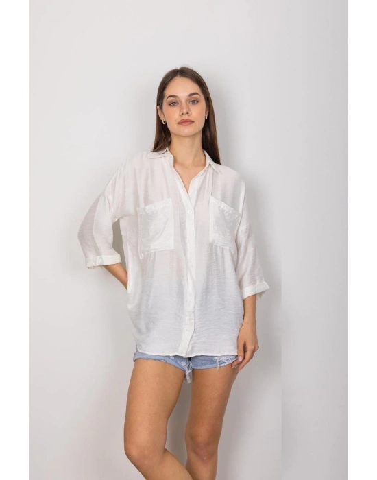 Cepli salaş gömlek t1010