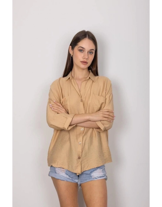 Cepli salaş gömlek t1010