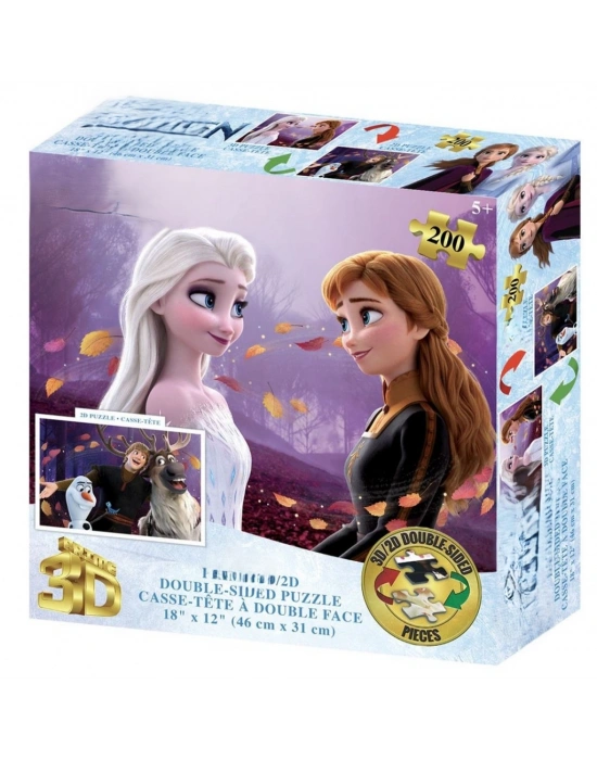 Çift Taraflı Puzzle 200 Parça