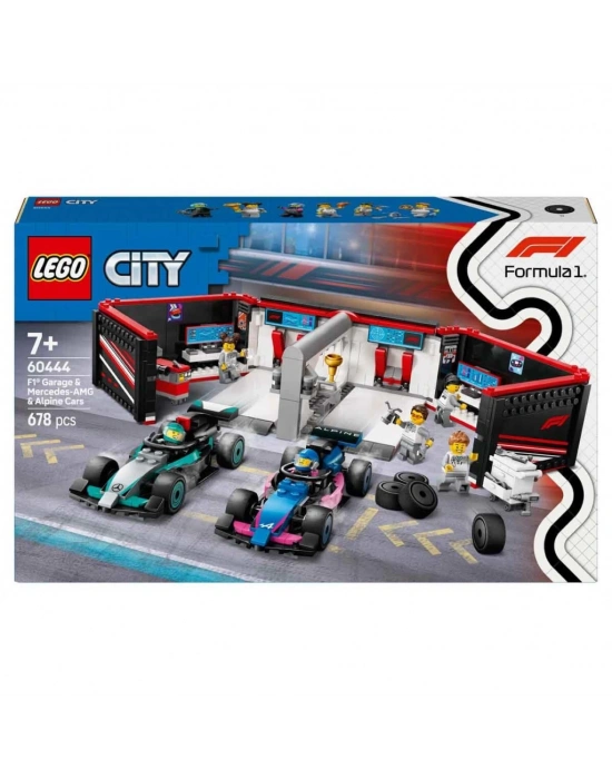 City F1 Garajı ve Mercedes-AMG ve Alpine Arabaları 60444