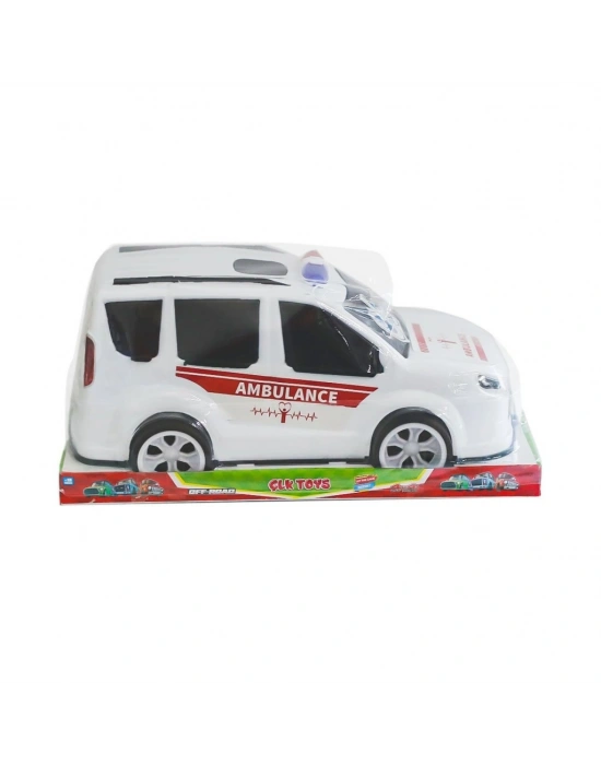 CLK-252 Vakumlu Ambulans -Çalkan Oyuncak