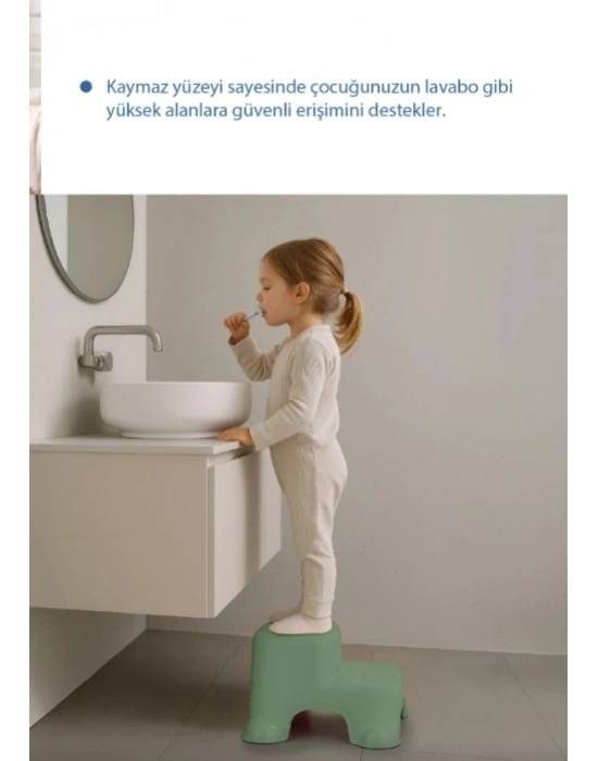 Çok Amaçlı Katlı Basamak 516 (Yeni) Soft Yeşil