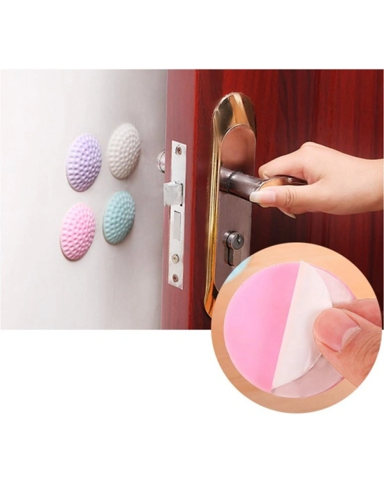 Çok Amaçlı Silikon Kapı Duvar Koruyucu Tampon 4lü Paket