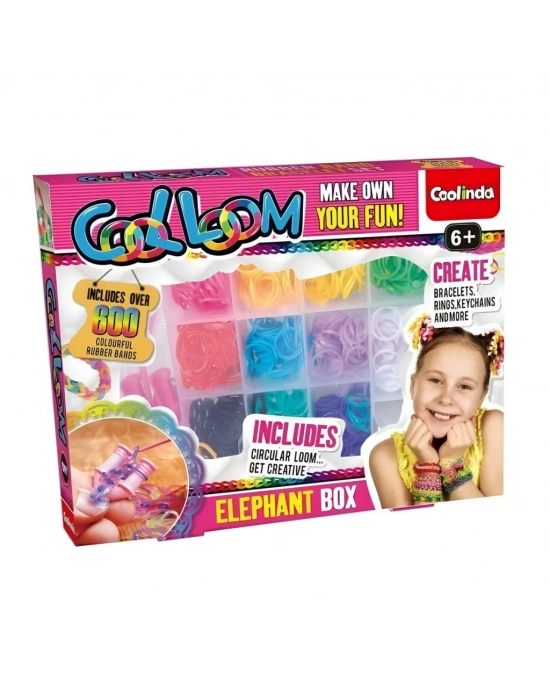 Cool Loom Elephant Box Hobi Set S00095692