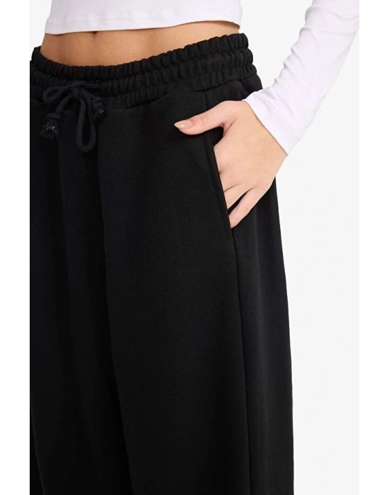 Coool Barrel Fit Beli Bağcıklı Cepli Pantolon