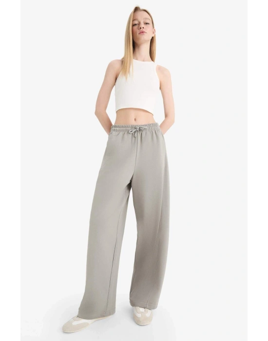 Coool Barrel Fit Esnek Belli Bağcıklı Cepli Pantolon F3364AX25SM