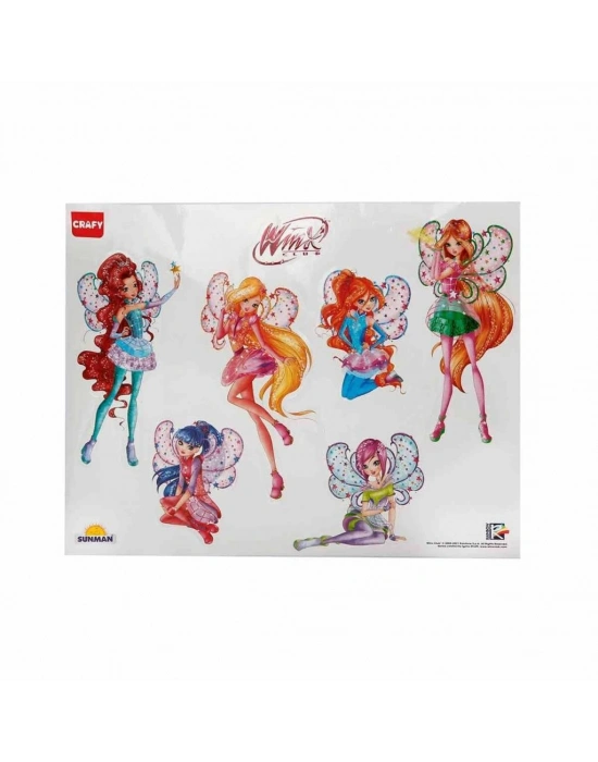 Crafy Winx Sırt Çantalı Oyun Hamuru Seti 200 Gr. 18 Parça