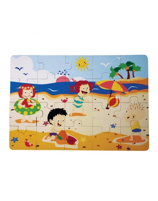 CS-1282 YAZ  AHŞAP YER PUZZLE