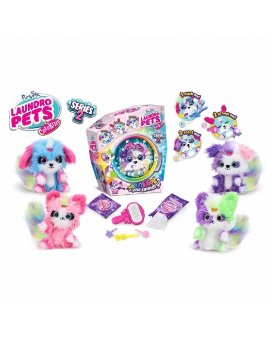 Cutekins Laundro Pets Sürpriz Peluş