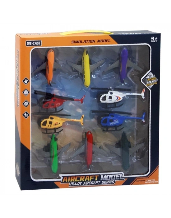 D003-4W METAL UÇAK HELİKOPTER
