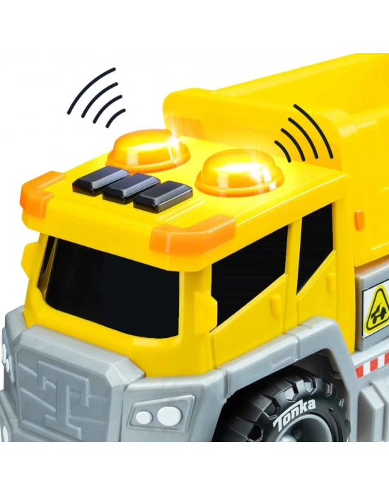 Damperli Kamyom Crank and Haul Sesli ve Işıklı S00006242