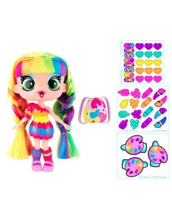 Decora Girlz Büyük Moda Bebek ve Oyun Seti 15 cm
