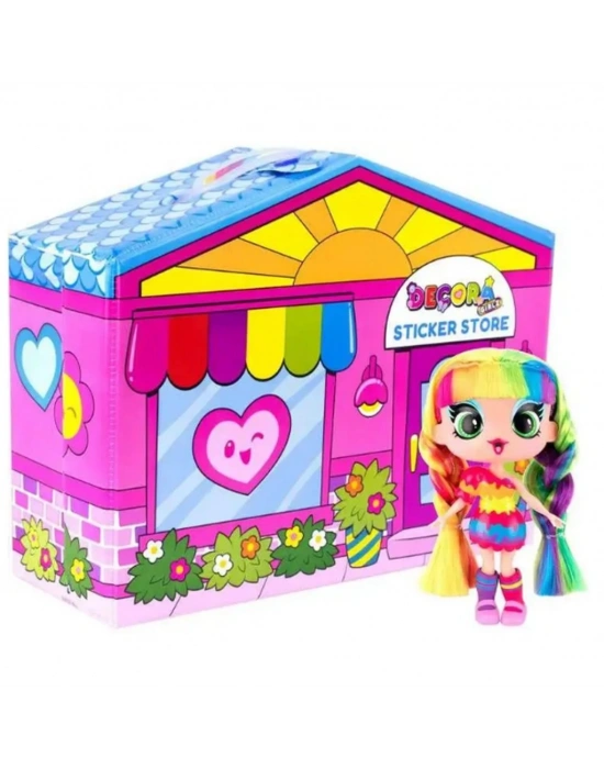 Decora Girlz Büyük Moda Bebek ve Oyun Seti 15 cm