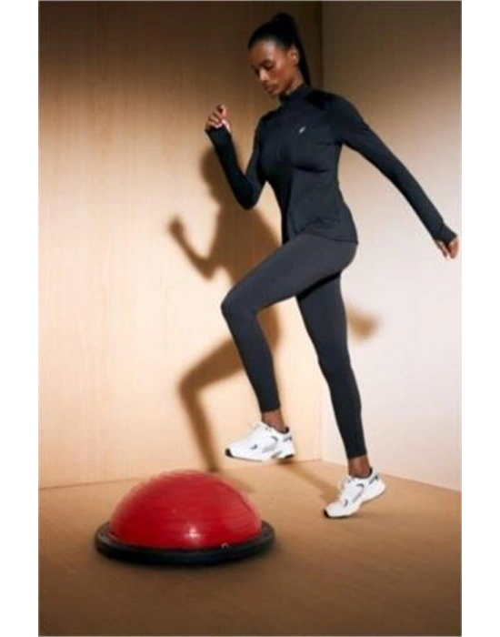 DeFactoFit Toparlayıcı Yüksek Bel İçi Yumuşak Tüylü Beli Saran Basic Düz Sporcu Tayt (25 AU)