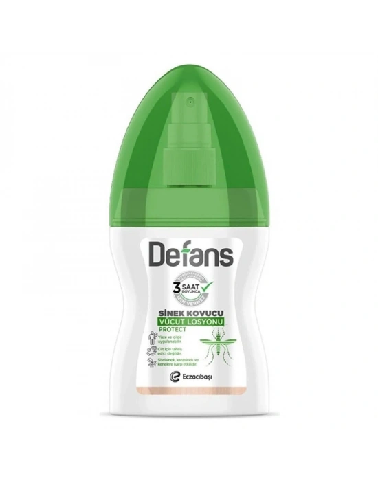 Defans Sinek Kovucu Vücut Losyonu Protect 100 ml