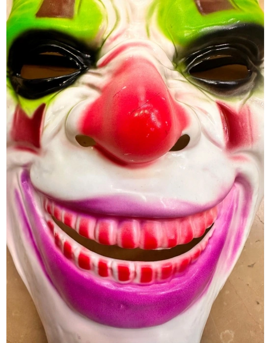 Delirten Gülüş Psikopat Palyaço Temalı Joker Maskesi