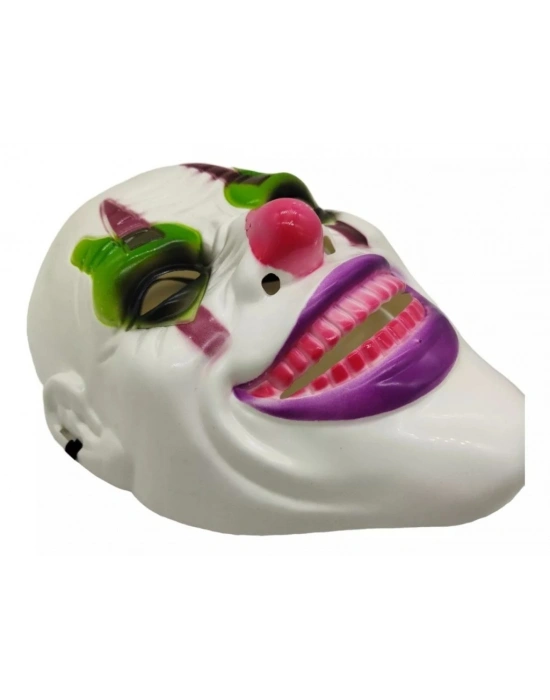 Delirten Gülüş Psikopat Palyaço Temalı Joker Maskesi