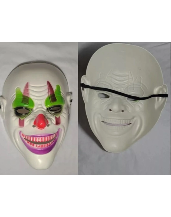 Delirten Gülüş Psikopat Palyaço Temalı Joker Maskesi